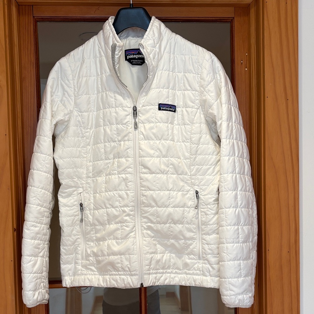 Patagonia Bright White Nano Puff Jacket Quilted Jacket